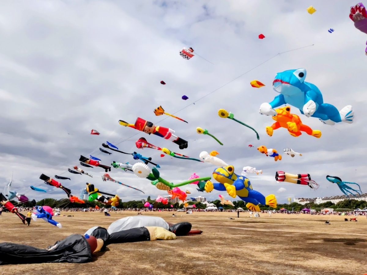 Spectacular kites at St Anne's Kite Festival